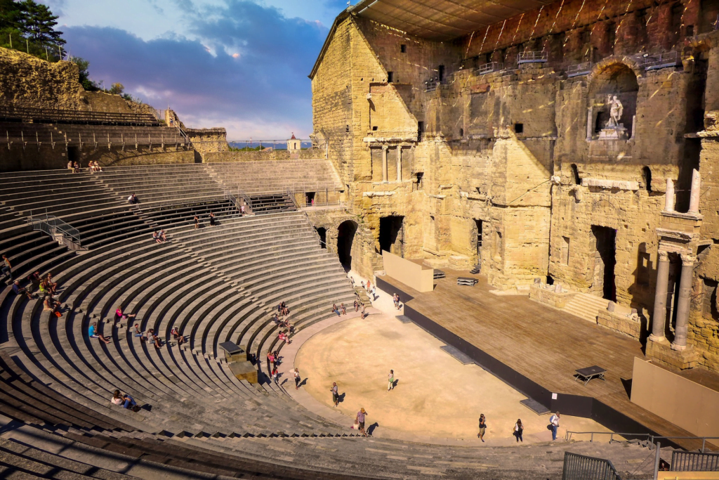 The Colosseum, or the Flavian Amphitheatre structure so grand that it could accommodate up to 80,000 spectators, witnessing epic spectacles and fierce contests. 