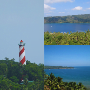 North Bay Island Andaman-light house