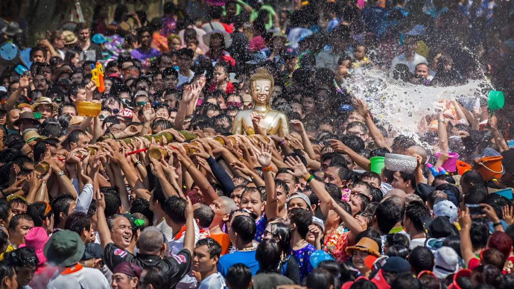 Songkran Buddhist Tradition