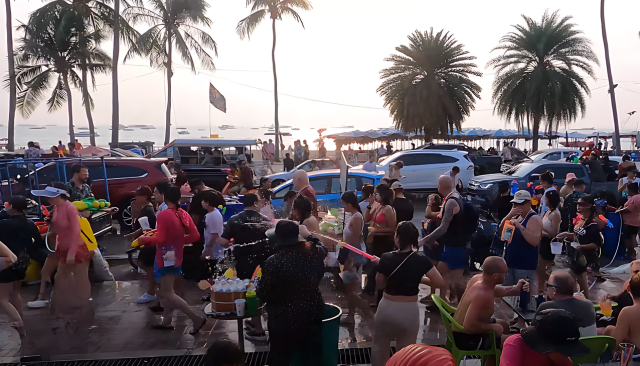 Songkran Celebration at Pattaya