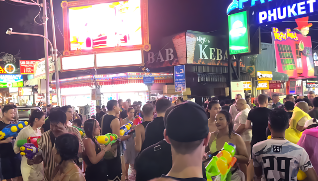 Songkran Celebration at Phuket