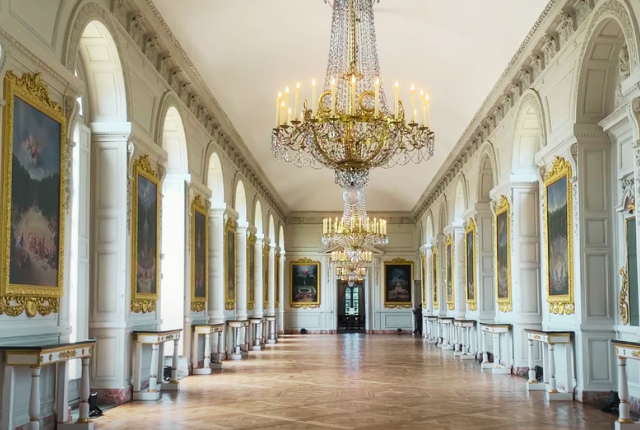 inside view of Le Petit Trianon