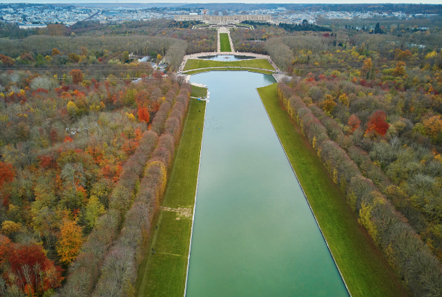 View of Grand Canal at Versailles